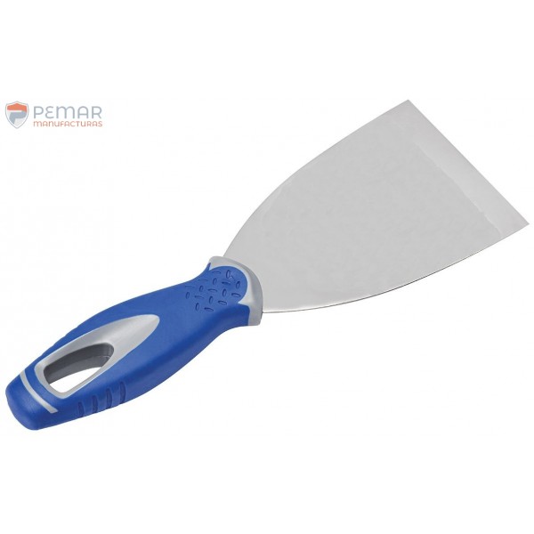 PUTTY KNIFE  BIMATERIAL HANDLE 